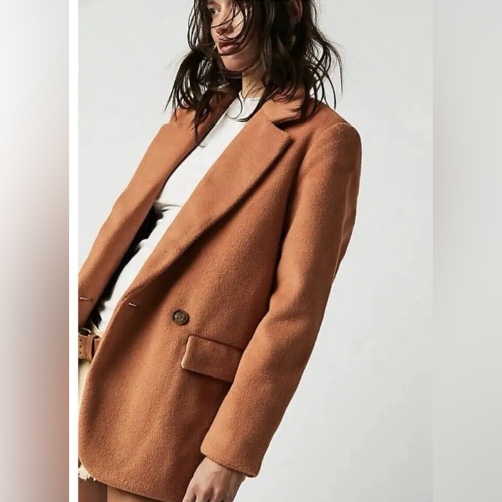 🌟NEW YEAR’S SALE🌟🧡NWOT Free People Mari Solid Blazer Jacket🧡